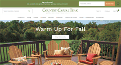 Desktop Screenshot of countrycasualteak.com